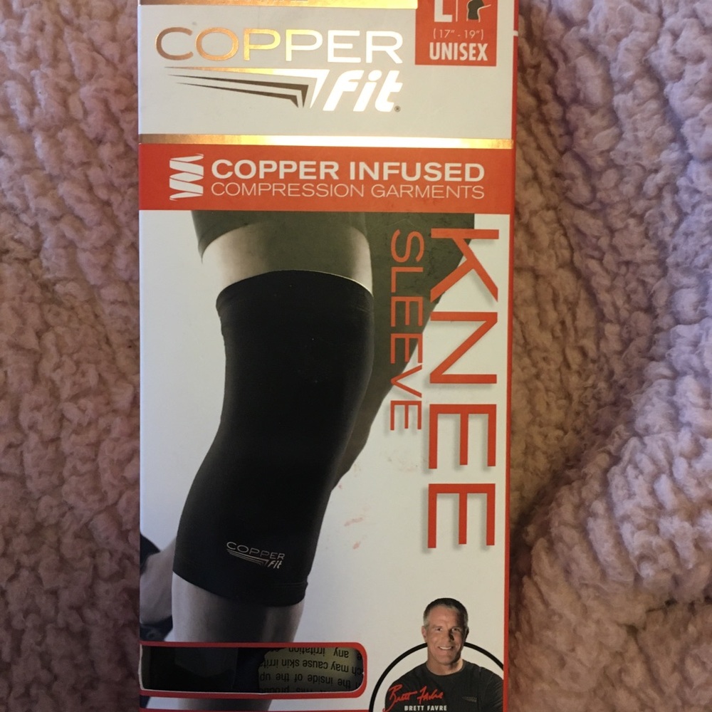 Copper fit knee sleeve